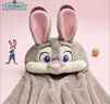 迪士尼（Disney）朱迪雙面絨披風(fēng) 瘋狂動(dòng)物城兒童毛絨玩具玩偶浴巾斗篷新年禮物 曬單實(shí)拍圖