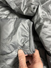 優(yōu)衣庫男裝女裝高級輕型羽絨便攜式茄克/弧形壓線(xiàn)外套夾克480949 07 青灰色 M 曬單實(shí)拍圖