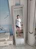 VEOX針織衫女夏薄長(cháng)袖性感鏤空罩衫寬松套頭抽繩上衣空調衫 白色抽繩(優(yōu)質(zhì)面料) S 80-90斤 曬單實(shí)拍圖