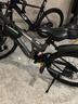 鳳凰（Phoenix）兒童自行車(chē)雙減震鎂合金車(chē)架單/變速6-13歲中大童學(xué)生山地車(chē) 騎士-灰色+【7級變速輻條輪】 22寸適合140-165cm 曬單實(shí)拍圖