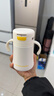 皇寵直飲保溫牛奶杯1歲以上寶寶喝水杯兒童學(xué)飲吸管杯奶瓶310ml+背帶 曬單實(shí)拍圖