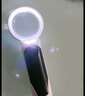 ZKHE放大鏡帶燈40倍光學(xué)鏡片高清倍鏡家電子芯片主板手機維修珠寶鑒定 放大鏡帶燈37MM【光學(xué)40倍】 【配DC】LED補光,高清鏡片 曬單實(shí)拍圖