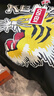 高田賢三（KENZO）男士黑色虎頭圖案棉質(zhì)寬松短袖T恤 FD6 5TS008 4SG 99J L 送男友 曬單實(shí)拍圖