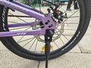 鳳凰官方旗艦店兒童自行車(chē)男女變速青少年學(xué)生山地車(chē)碟剎賽車(chē) 星際 粉紫【單速】輻條輪 20寸【適合125-160cm】 曬單實(shí)拍圖