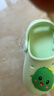 牧童兒童拖鞋夏男寶寶洞洞鞋軟底女童卡通洗澡嬰幼兒家居鞋奶龍綠160 曬單實(shí)拍圖