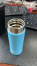 膳魔師（THERMOS）2024新款膳魔師迷你保溫杯女可愛(ài)防漏口袋杯超小巧水杯JOJ 150ml 湖藍色120ml 曬單實(shí)拍圖