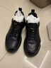 百麗厚底健步鞋男2026新款春季商場(chǎng)時(shí)尚休閑運動(dòng)鞋9AE01AM6預售 黑色 41 曬單實(shí)拍圖