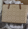 蔻馳（COACH）【品牌直供】CITY女士大號托特包單肩手提包5696婦女節禮物 曬單實(shí)拍圖