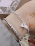 臻匯銀999足銀兩世歡手鏈女手串喜慶時(shí)尚首飾生日禮物送女友老婆 曬單實(shí)拍圖