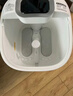 美的(Midea)折疊保暖泡腳桶自動(dòng)按摩暖腳泡腳盆洗腳盆活氧氣泡內支撐生日禮物送男女友MK-AJ0301 曬單實(shí)拍圖