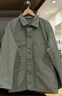 優(yōu)衣庫男裝女裝休閑全棉茄克/外套夾克26春夏新款483819 56 橄欖色 L 曬單實(shí)拍圖