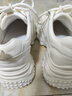 百思圖26春商場(chǎng)新款加絨厚底白色老爹鞋增高女運動(dòng)休閑鞋B0218AM6 米色單里 36 曬單實(shí)拍圖
