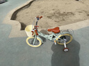 永久（FOREVER）兒童自行車(chē)2-6歲男女孩可折疊中大童學(xué)生單車(chē)14寸云母灰 曬單實(shí)拍圖