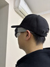 巴哈兔子帽子男春秋國潮棒球帽印花鴨舌帽硬頂大頭圍遮陽(yáng)棒球帽子均 黑色 曬單實(shí)拍圖