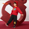安踏兒童褲子男小童2026春季新年加絨拜年服運動(dòng)褲352619728N 曬單實(shí)拍圖