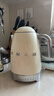 SMEG/斯麥格復古電熱水壺KLF04燒水養生壺大容量家用不銹鋼恒溫泡茶泡咖啡自動(dòng)斷電保溫壺生日年貨禮物 1.7L 奶白色 曬單實(shí)拍圖