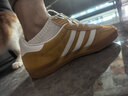 阿迪達斯（adidas）女 三葉草系列 GAZELLE INDOOR W 低幫休閑鞋 HQ8716 黃白  36.5 曬單實(shí)拍圖