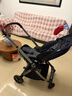 elittle逸樂(lè )途嬰兒車(chē)0-3歲用折疊可坐可躺可轉向 EMU高景觀(guān)雙向嬰兒推車(chē) EMU-靛釉藍【四擋全篷】 曬單實(shí)拍圖
