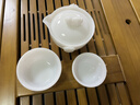 蘇氏陶瓷冰種玉瓷羊脂玉馬到成功旅行快客便捷功夫茶具套組 曬單實(shí)拍圖