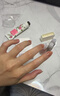 健美創(chuàng  )研 指甲油玫瑰糯米嘰套裝 可撕拉指甲油 女持久透明保護指甲油女士 曬單實(shí)拍圖