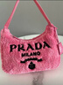 普拉達（PRADA）尼龍皮革琺瑯金屬三角形徽標logo時(shí)尚經(jīng)典女包男包單肩包 假一賠三 曬單實(shí)拍圖