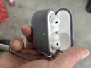 ESCASE適用airpods Pro3保護套蘋(píng)果pro三代耳機套翻毛絨防塵防指紋高級感小眾外殼男女舒適手感高級灰 曬單實(shí)拍圖