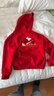 耐克馬年限定脫韁系列新年幼童套頭連帽衫春新款男童NIKE IU5332 657大學(xué)紅 130 L 曬單實(shí)拍圖