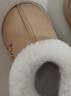 樸西棉拖鞋女士冬季包跟室內家居保暖厚底月子棉鞋女款外穿秋冬季 棕色 均碼 (235mm) 適合35-36 曬單實(shí)拍圖