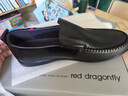 紅蜻蜓男鞋軟底套腳商務(wù)休閑鞋男豆豆鞋男皮鞋男 WTA223311 曬單實(shí)拍圖