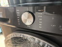 追覓【央媽推薦】T1滾筒洗烘一體機10KG大筒徑DD變頻超薄平嵌帶烘干洗衣機純平天池巖灰DWC10T10TNCN 曬單實(shí)拍圖