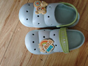 泰蘭尼斯夏季新款兒童洞洞鞋男童包頭防踢寶寶拖鞋女童防滑軟底沙灘鞋 綠色 29 -30鞋內長(cháng)19.0適合腳長(cháng)18.5 曬單實(shí)拍圖