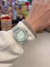 番米拉（PANMILA）手表女學(xué)生高中女生初中生專(zhuān)用女表石英大表盤(pán)防水女士品牌腕表 海鹽奶泡 曬單實(shí)拍圖