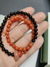 靈木閣喜木火天然小葉紫檀手串女士雙圈疊戴南紅瑪瑙轉運珠木質(zhì)佛珠手鏈 【南紅圓珠跑環(huán)款】6mm雙圈-天然印度小葉紫檀 曬單實(shí)拍圖