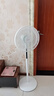 格力（GREE）家用變頻電風(fēng)扇智能恒溫轉頁(yè)扇 2025年新款柔風(fēng)安睡電扇一級能效節能轉葉扇幸運草風(fēng)扇遙控落地扇 FDZ-35X69Bg5【花精靈-仿生花瓣扇葉】 曬單實(shí)拍圖