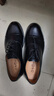 金利來(lái)（Goldlion）【春夏煥新】男鞋牛津鞋通勤商務(wù)正裝皮鞋婚鞋G521610014AAA黑40 曬單實(shí)拍圖