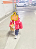 巴拉巴拉童裝兒童羽絨服男童女童2025新款春裝新年紅色衣服寶寶外套加厚潮 紅色福祿60611-白鴨絨 90 充絨量68g 曬單實(shí)拍圖