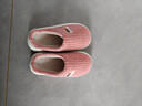 回力保暖棉拖鞋女室內耐穿保暖防滑厚底加絨加厚耐臟秋冬季女士棉拖 粉色 38-39 偏小一碼 曬單實(shí)拍圖
