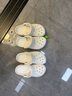 卡駱馳（CROCS）貝雅洞洞鞋沙灘鞋|10126 白色-100    37 /38(230mm)   曬單實(shí)拍圖