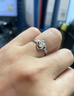 唯一（Winy）999純銀戒指女款情侶對戒男士求婚戒指女神節禮物送女生 曬單實(shí)拍圖
