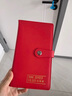 思贊定期存單收納本銀行卡存單夾支票家用存款單2026年新款紙質(zhì)票據存折收納防水專(zhuān)用票夾子存錢(qián)夾錢(qián)冊 加大【紅色-磁扣款】可放40張存單+25張卡 曬單實(shí)拍圖