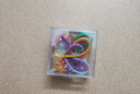 Royal sasa皇家莎莎頭飾10根裝糖果色兒童發(fā)飾扎馬尾發(fā)圈森系彩虹小皮筋 曬單實(shí)拍圖