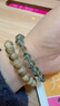 石玥珠寶精品9-10mm天然綠幽靈手串本命年轉運珠手鏈男女士款 水晶瑪瑙 曬單實(shí)拍圖
