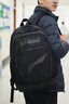 李寧（LI-NING）書(shū)包男初高中大學(xué)生大容量運動(dòng)雙肩包背包輕便戶(hù)外登山旅行電腦包 曬單實(shí)拍圖