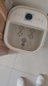 美的（Midea）泡腳桶殺菌足浴盆加熱暖腳自動(dòng)按摩保暖洗腳盆熏蒸暖泡噴淋生日禮物送男女友長(cháng)輩 ZL310 曬單實(shí)拍圖