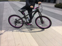 鳳凰軟尾土坡山地自行車(chē)雙減震速降可鎖減震180響炸街油碟線(xiàn)碟山地車(chē) 【180響】黑色 26英寸（身高155-170左右） 8速【線(xiàn)碟】【不可鎖加粗減震前叉】 曬單實(shí)拍圖