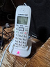 中諾數字無(wú)繩電話(huà)機 無(wú)線(xiàn)座機 子母機一拖一套裝 一鍵撥號 免提通話(huà) 固定電話(huà) 辦公家用固話(huà) W128白色 曬單實(shí)拍圖