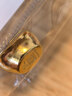 中國黃金（CHINA GOLD）AU9999元寶金 50g 曬單實(shí)拍圖