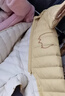 迷你巴拉巴拉三防連體羽絨服男女童嬰兒寶寶羽絨服連體衣萌趣外套2025新品 曬單實(shí)拍圖
