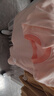 舒貝怡嬰兒衣服春秋內衣套裝男女純棉寶寶秋衣秋褲對開(kāi)分體家居淺粉100 曬單實(shí)拍圖