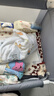 coolbaby嬰兒床可移動(dòng)0-3歲多功能拼接床可折疊0 【基礎款】床+折疊床墊+置物籃 曬單實(shí)拍圖